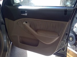 2004 HONDA CIVIC, SILVER, LX MODEL, 1.7L, AT.    A26329